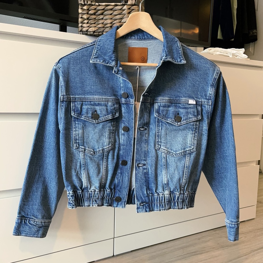 AG Adriano Goldschmied Classic Blue Jean Jacket